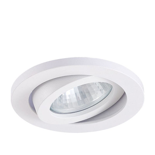 Light Prestige Lagos indbygningsspot, bevægelig, hvid, IP20, 1 x GU10, 1 stk.