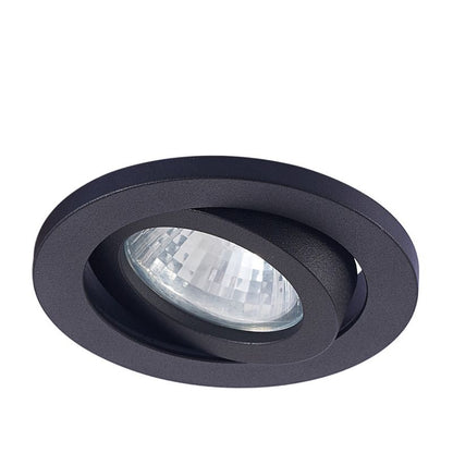 Light Prestige Lagos indbygningsspot sort IP20 1 x GU10 1 stk.