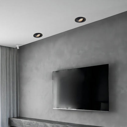 Light Prestige Lagos indbygningsspot sort IP20 1 x GU10 1 stk.