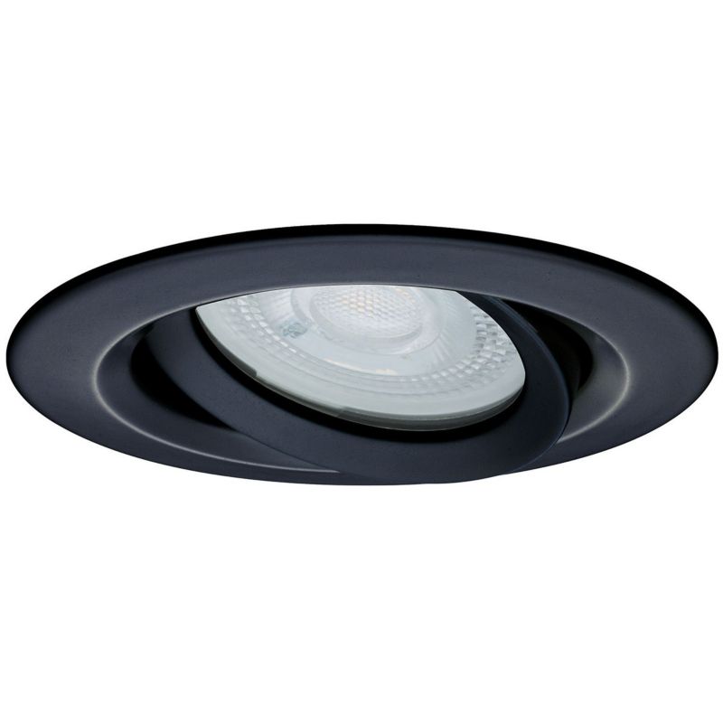 Light Prestige Lagos indbygningsspot sort IP65 1 x GU10 1 stk.