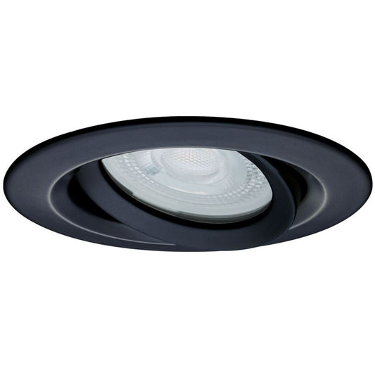 Light Prestige Lagos indbygningsspot sort IP65 1 x GU10 1 stk.