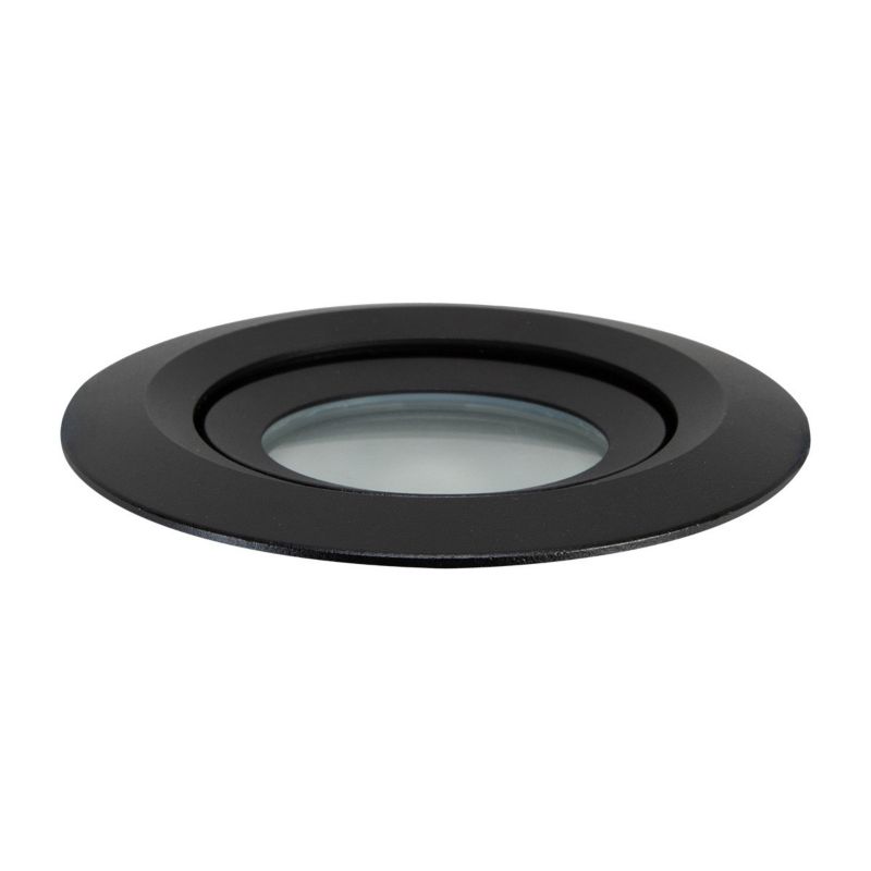 Light Prestige Lagos indbygningsspot sort IP65 1 x GU10 1 stk.