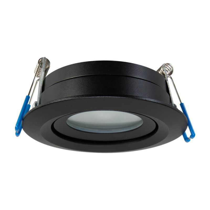 Light Prestige Lagos indbygningsspot sort IP65 1 x GU10 1 stk.