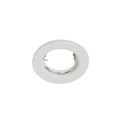 Indbygningsring Clip 82 mm Hvid