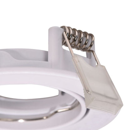 GoodHome Ares rund loftspot i hvid