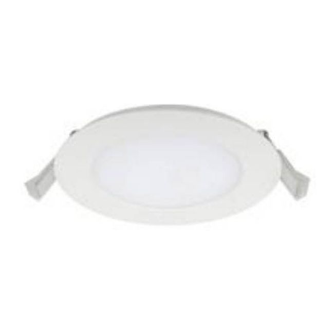 Rund LED-indbygningsspot Colours Karluk IP65 80 mm hvid