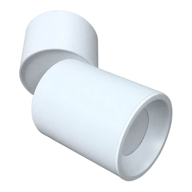 Polux Astra GU10 hvid justerbar overflademonteret spotlight