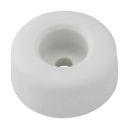 Gummidørstopper 10 x 20 mm Hvid 8 stk. | 5901912836594