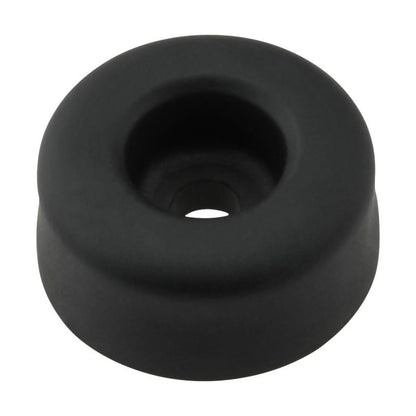 Gummidørstopper Rund 10 x 20 mm Sort 8 stk. | 5901912836648