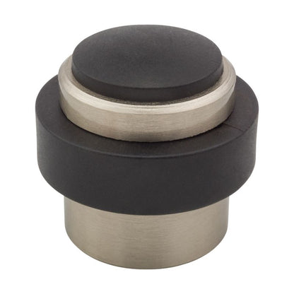 Dørstopper Kuppelformet 38 mm Børstet Nikkel