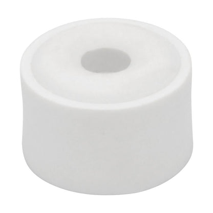 Gummidørstopper 40 mm Hvid Rund 3-Pak | 5901912870550
