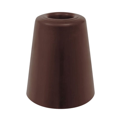 Gummidørstopper 70 x 80 mm Brun