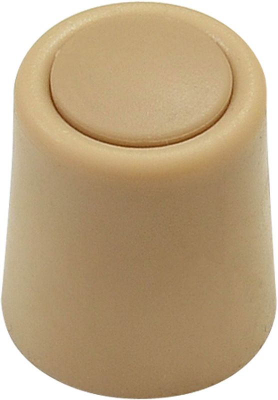 Dørstopper Cylinder 27 mm Beige PVC