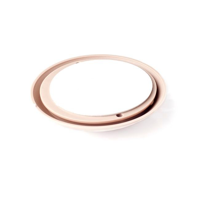 Dørstopper Rund Beige 60 mm Plast