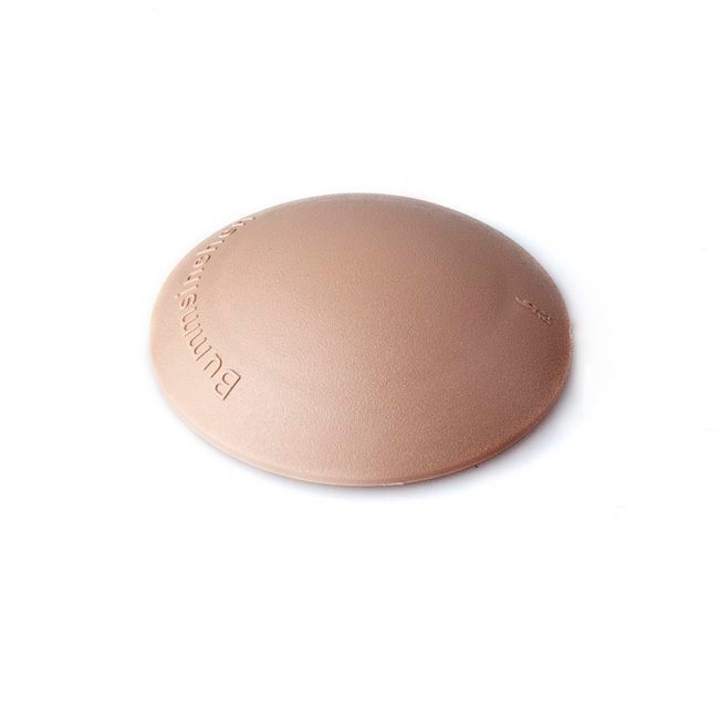 Dørstopper Rund Beige 40 mm PVC Selvklæbende