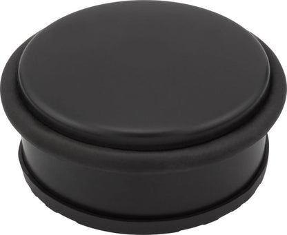 Fritstående Dørstopper Lav Sort 95 mm Stål