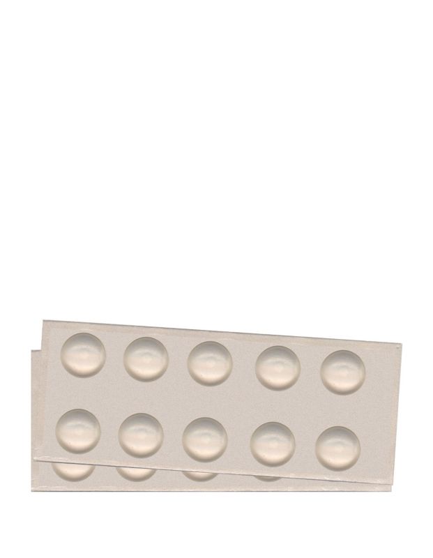 Dørstopper Transparent 10 mm 12 stk. | 4064035049676
