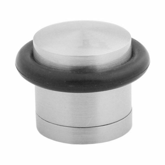 Dørstopper Cylinder Stor i Nikkel