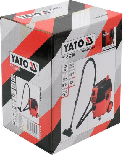 Yato værkstedstøvsuger 1600 W YT-85716