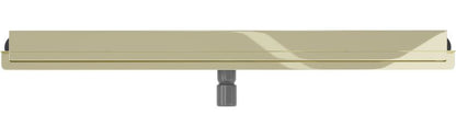 Mexen Flat vægafløb i guldfinish 90 cm 1 stk