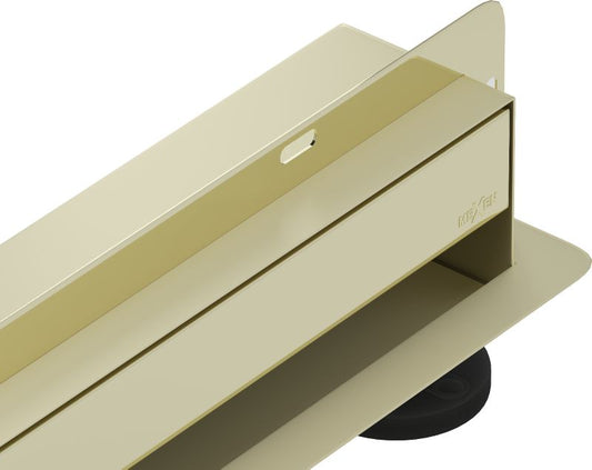 Væglinet afløb Mexen Flat i guld 60 cm 1 stk