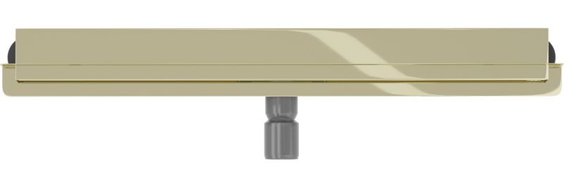 Væglinet afløb Mexen Flat i guld 60 cm 1 stk