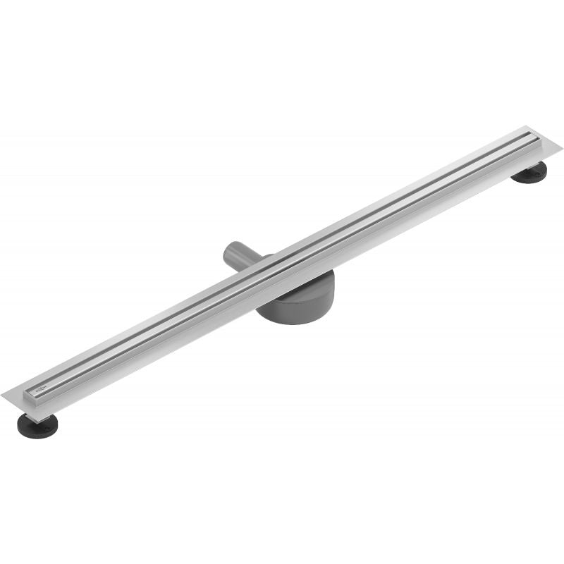 Mexen Flat inox 100 cm roterbart lineært afløb, 1 stk.