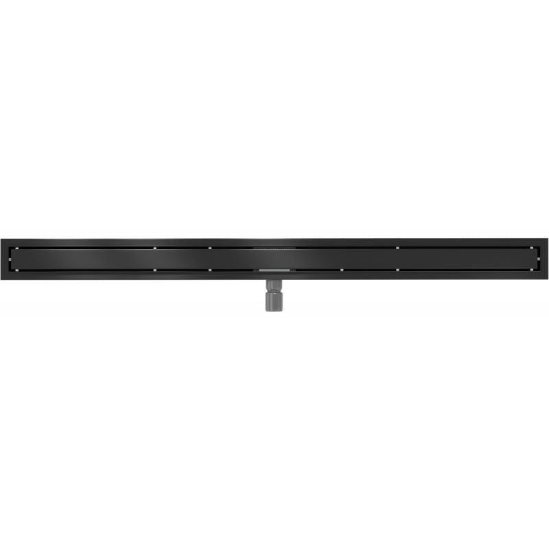 Mexen Flat lineært afløb 110 cm mat-sort 1 stk.