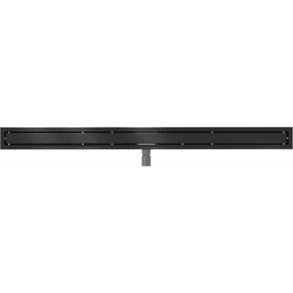 Mexen Flat lineært afløb 110 cm mat-sort 1 stk.