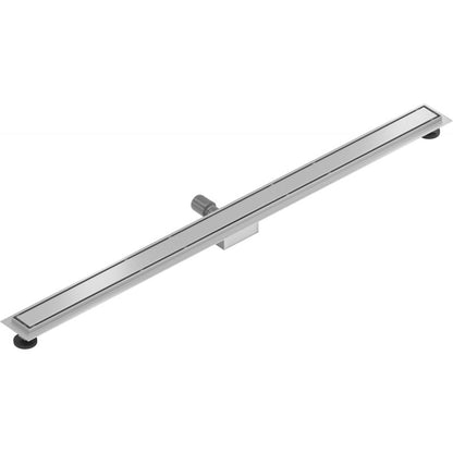 Mexen Flat lineært gulvafløb 110 cm i rustfrit stål, 1 stk.