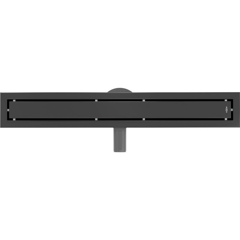 Mexen Flat 360 lineært afløb sort 1 stk.