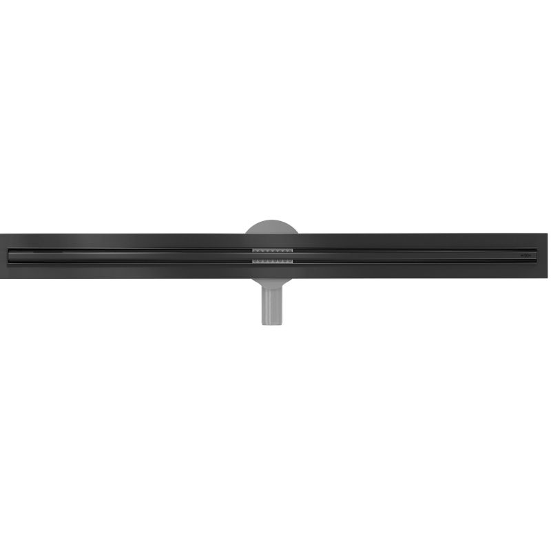 Mexen Flat 360 sort lineært afløb 90 cm 1 stk.