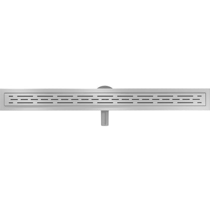 Mexen Flat 360 inox lineært afløb 1 stk.