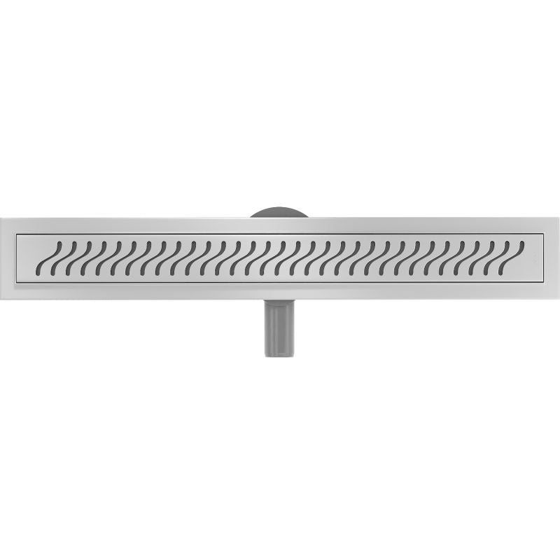 Mexen Flat 360 inox lineært afløb 1 stk.