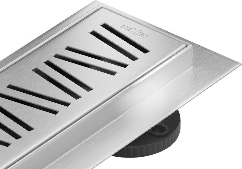 Mexen Flat 360 inox lineært afløb 1 stk.