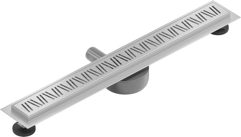 Mexen Flat 360 inox lineært afløb 1 stk.