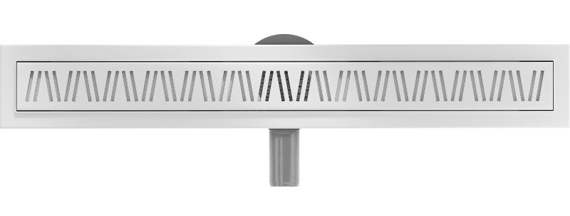 Mexen Flat 360 inox lineært afløb 1 stk.