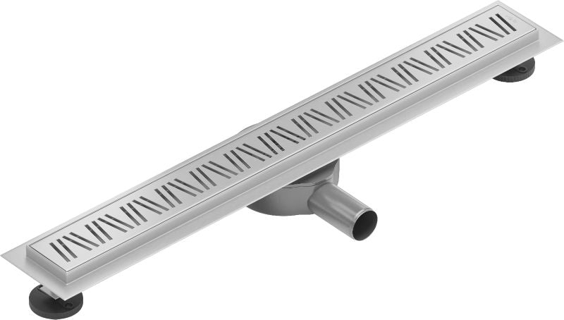 Mexen Flat 360 inox lineært afløb 1 stk.