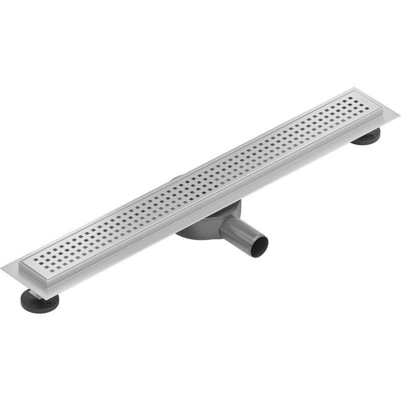 Mexen Flat 360 inox lineært afløb 50 cm, 1 stk.