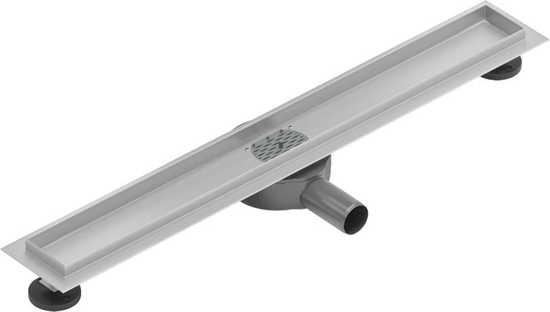Mexen Flat 360 lineært afløb i rustfrit stål 70 cm 1 stk