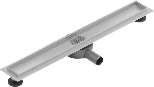 Mexen Flat 360 lineært afløb i rustfrit stål 70 cm 1 stk