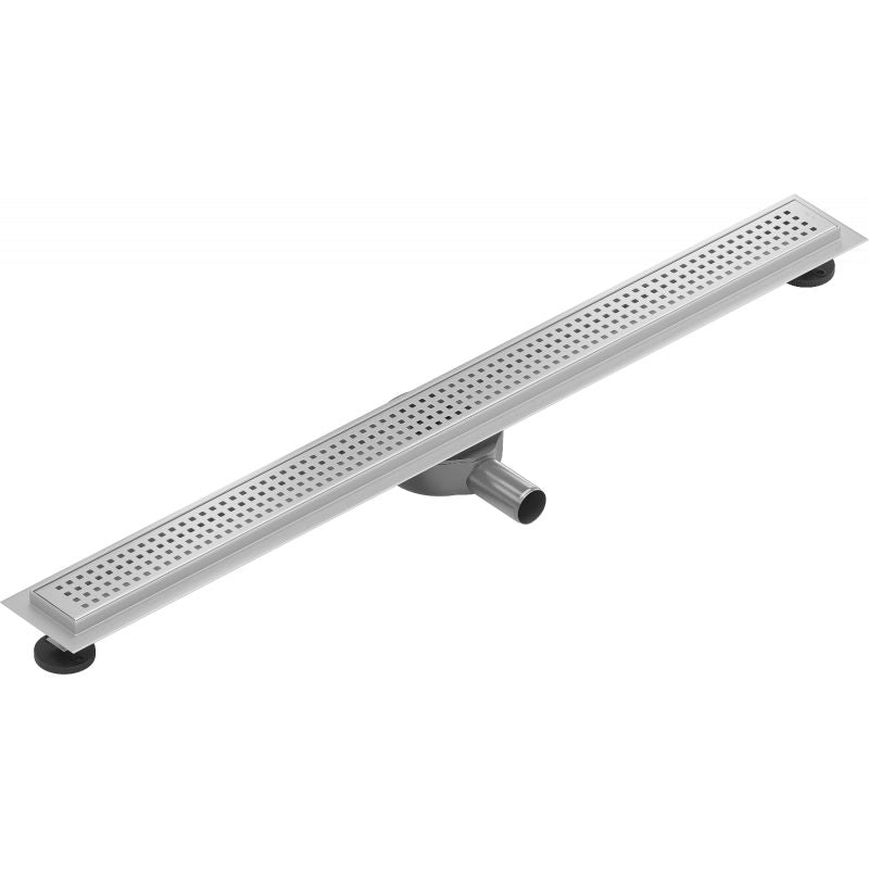 Mexen Flat 360 inox lineært afløb 80 cm, 1 stk.