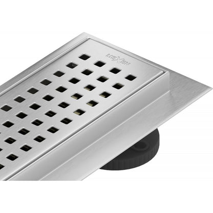 Mexen Flat 360 inox lineært gulvafløb 90 cm, 1 stk.