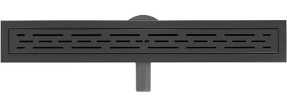 Mexen Flat 360 M01 lineært gulvafløb 70 cm sort 1 stk
