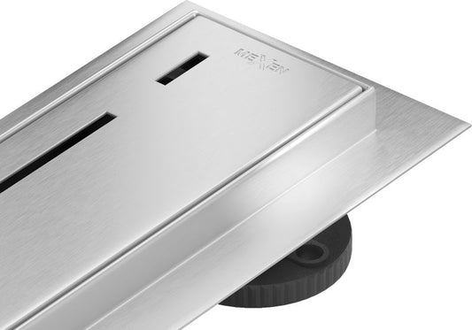 Mexen Flat 360 M03 lineært afløb i rustfrit stål inox 70 cm, 1 stk.