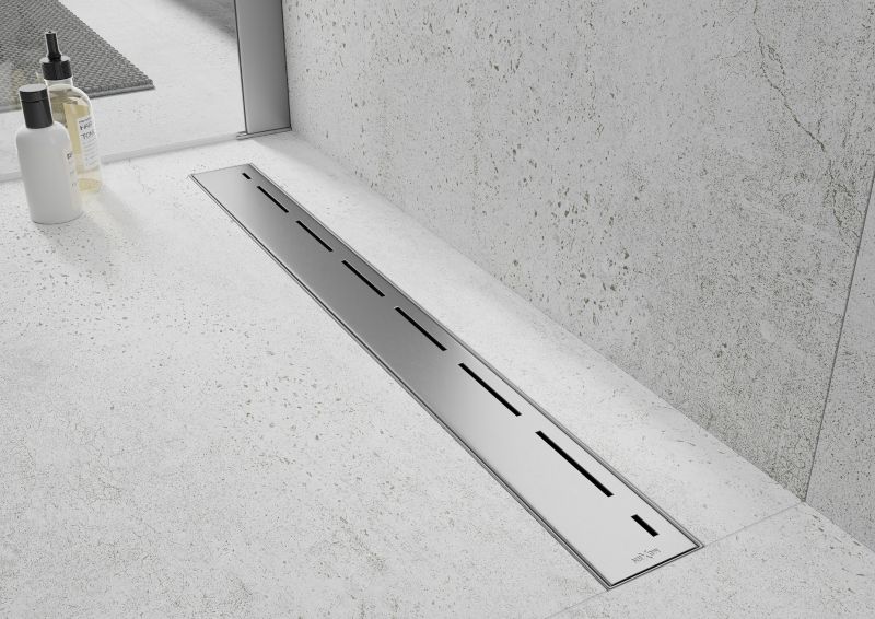 Mexen Flat 360 M03 lineært afløb i rustfrit stål inox 70 cm, 1 stk.