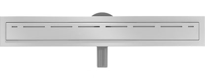 Mexen Flat 360 M03 lineært afløb i rustfrit stål inox 70 cm, 1 stk.