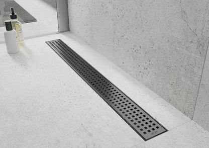 Mexen Flat 360 M08 lineært afløb sort 60 cm 1 stk