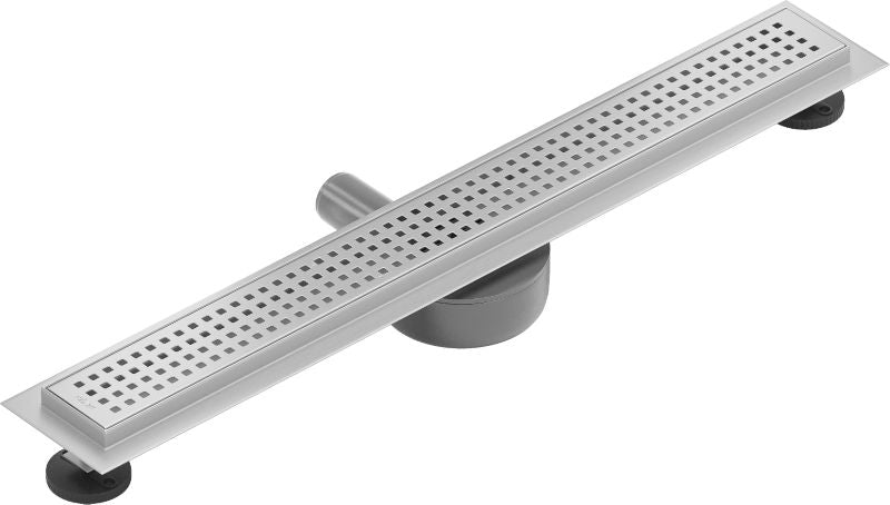 Mexen Flat 360 M08 lineært afløb i inox, 70 cm, 1 stk