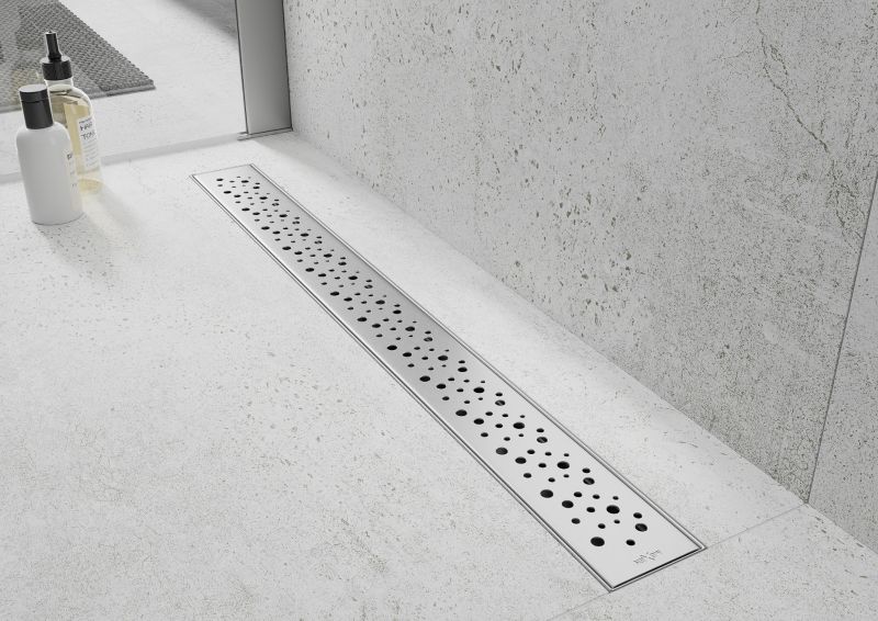 Mexen Flat 360 M12 lineært gulvafløb i inox, 70 cm, 1 stk.
